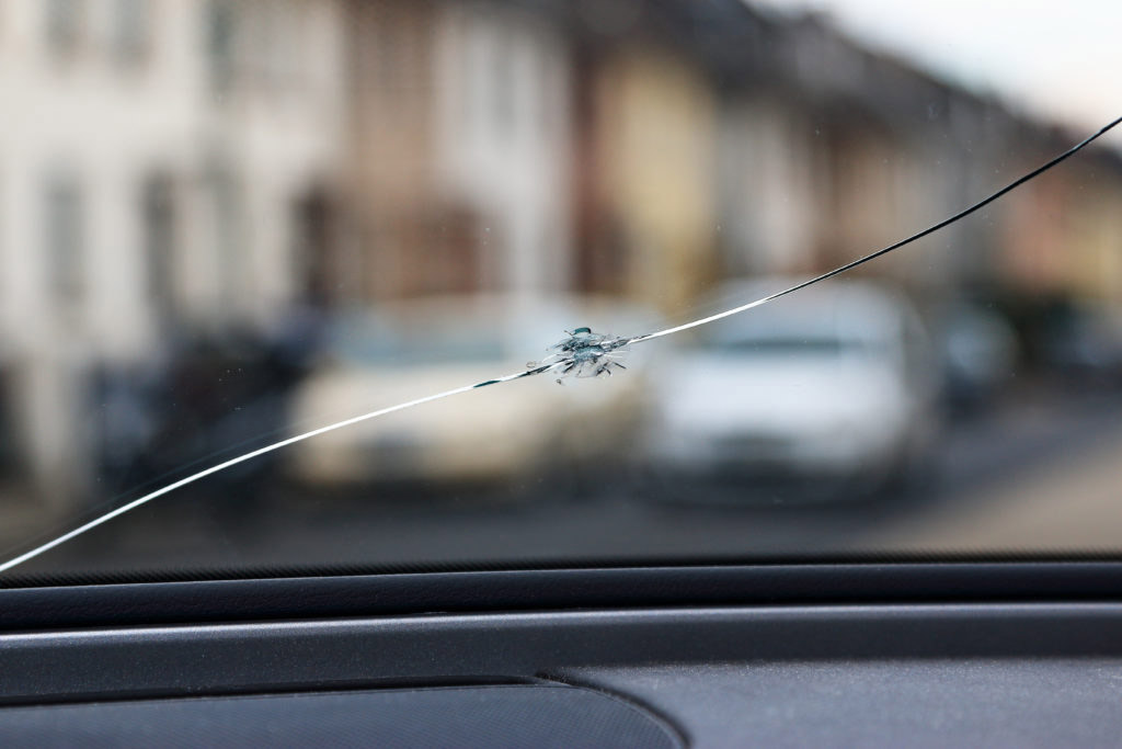 Mobile auto glass service van in Anchorage